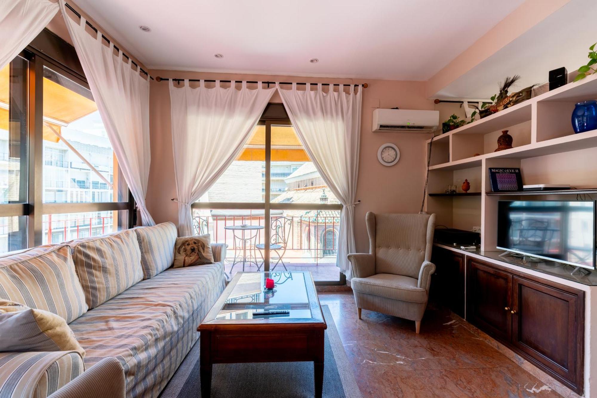 Penthouse!!! Center Of Seville!!! 2 Bedroom + 2 Bath!!! Bagian luar foto